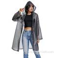 Black translucent eva adult rainwear